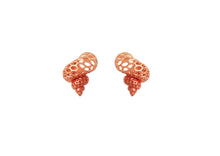 Load image into Gallery viewer, Silver Shell Stud Earrings