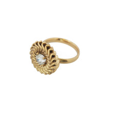 Load image into Gallery viewer, Diamond Rosette Ring