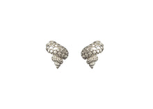 Load image into Gallery viewer, Silver Shell Stud Earrings
