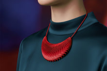 Load image into Gallery viewer, Wave Pendant Necklace