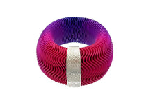 Load image into Gallery viewer, Flow Statement Bangle with Silver