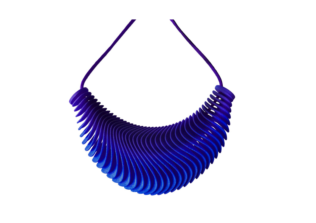 Wave Pendant Necklace