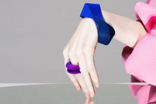 Load image into Gallery viewer, Tri Flexible Statement Bangle