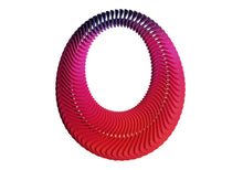 Load image into Gallery viewer, Curving Colour Gradient Statement Necklace