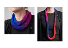 Load image into Gallery viewer, Extra Long Rippled Necklace
