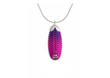 Load image into Gallery viewer, Feather Crystal Art Pendant
