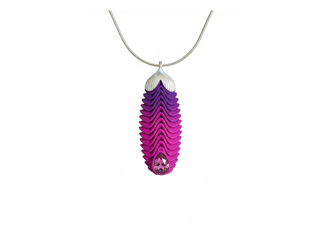 Feather Crystal Art Pendant