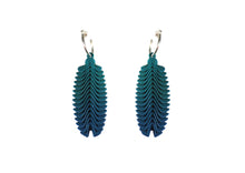 Load image into Gallery viewer, Feather Drop Earrings
