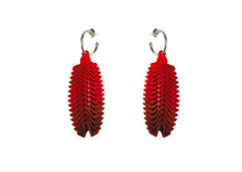 Load image into Gallery viewer, Feather Drop Earrings
