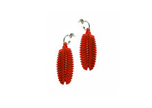 Load image into Gallery viewer, Feather Drop Earrings
