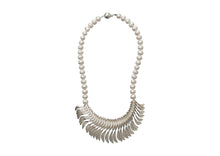 Load image into Gallery viewer, Feathered Statement Necklace
