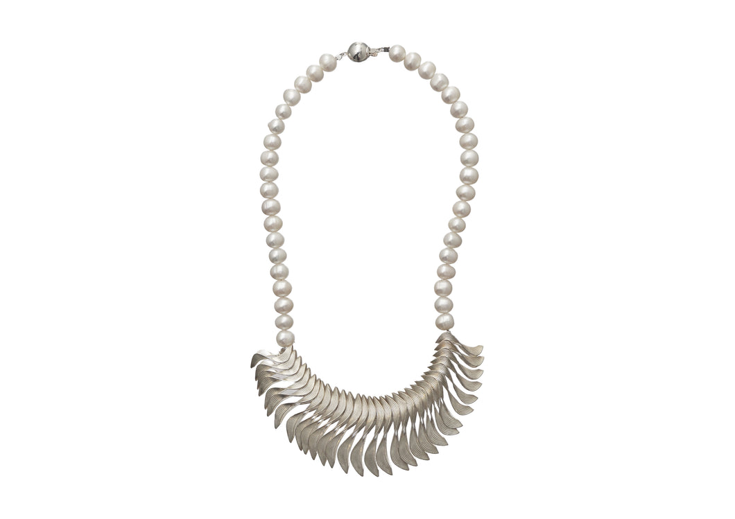 Feathered Statement Necklace