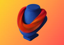 Load image into Gallery viewer, Harmonic Twist Art Necklace
