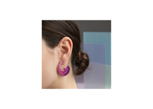 Load image into Gallery viewer, Ripple Earrings Medium
