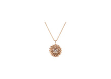 Load image into Gallery viewer, Rosette Diamond Pendant
