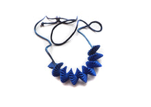 Load image into Gallery viewer, Small Helix Pendant ~ Blue

