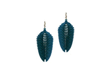 Load image into Gallery viewer, Statement Feather Drop Earrings
