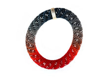 Load image into Gallery viewer, Gyre Necklace Grey/Orange
