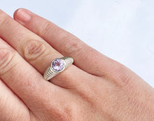 Load image into Gallery viewer, Petal Amethyst Gemstone Ring

